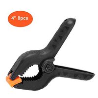 RTing 8pcs Spring Clamps Set,4" Jaw Opening Heavy Duty Craft Photo Clip for DIY Woodworking Tools