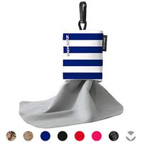 SPUDZ Classic | Microfiber Cloth Screen Cleaner and Lens Cleaner | Nautical Stripes | 10 x 10 Inches