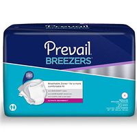 Prevail Breezers Incontinence Protective Underwear, Ultimate Absorbency, Regular, 20 Count (Single Pack)