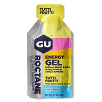 GU Energy Roctane Ultra Endurance Energy Gel, 8-Count, Tutti Frutti
