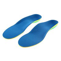 Diamondo 1 Pair Unisex Orthopedic Insole Shoes Insert Flat Foot Corrector Full Pads
