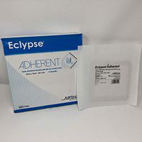 (3-Pack) Dukal CR3863 Eclypse Adherent Super Absorbent Dressing (Sterile) 6" x 6"