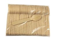 Perfect Stix Wooden Disposable Spoons 6" Length (2 Packs of 100)