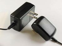 Wall Mount AC Adapters 100-240VAC, 12W 12.0VDC, 1A POS (1 piece)