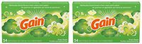 Gain Dryer Sheets - Original - 34 Sheets Per Box - Pack of 2 Boxes