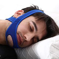 Wgwioo Snoring Chin Strap,Stop Snoring Sleep Aid for Men and Women,Blue