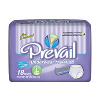 Prevail Classic Fit for Women Brief X-Large 48" - 64" [Case of 72]