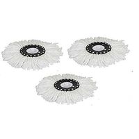 Lot of 3 Replacement Microfiber Mop Head Refill For Magic Mop 360° Spin Mophead
