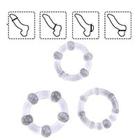 3Pcs Ring Set Silicone O Ring 3 Different Size Flexible Rings TM1-14