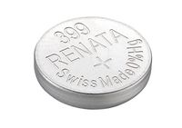 Renata Watch Battery Swiss Made Renata 399 or SR927SW Or AG7 1.5V (1 Battery, 399 or SR 927 SW)