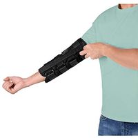 Elbow Brace Ulnar Nerve Cubital Tunnel Syndrome Elbow Immobilizer Splint Arm Brace Support for Tendonitis Arthritis Sleeping Radial Nerve Splint Night Adjustable Restraints Wrap (M)