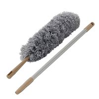 Cabilock Adjustable Cleaning Duster Extended Handle Duster Corner Dust Removal Brush Household Furniture Cleaning Tool