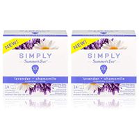 Summer's Eve Cleansing Cloths, Lavender & Chamomile, 14 Count (Pack of 2)