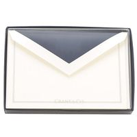 Crane Navy Blue Triple Hairline Cards 10/10