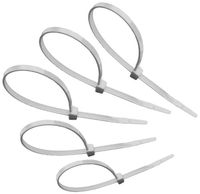 Tach-It 36" x 175 Lb Tensile Strength Natural Colored Cable Tie (Pack of 50)