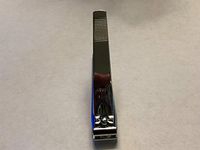 Professional Stainless Steel Toenail Clipper and Fingernails by QLL - Swing Out Nail Cleaner/File - Sharpest Stainless Steel Clipper - Wide Easy Press Lever - Best Quality Nail Cutter