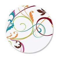 Fantasia Envelope Seals - Set of 144 Self-Adhesive, Flat-Sheet, 1-1/2" Sticker Seals, By Colorful Images