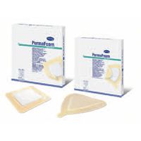 PermaForm Non-Adhesive and PermaFoam Comfort Adhesive Latex-Free Foam Dressings - PermaFoam Non-Adhesive ONLY, 2.5" Round (6.35cm) Box of 10