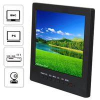 ANSHILONG 8 Inch LCD Color CCTV Monitor with VGA BNC Av Port