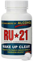 RU-21 Wake Up Clear After Drinking, Supports The Body's Ability to Metabolize Alcohol (120-Pill Bottle)