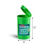 Drunks Against Mad Mothers First Aid Case Pill Container ID 7402G
