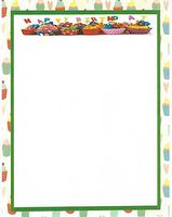 Happy Birthday Cupcakes Stationery Printer Paper 26 Sheets