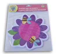 Teaching Tree Paper Shaped Decor Sheets - Bees and Flower - 36 Count
