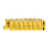 WINDMAX Yellow 24PCS 1.2V 2/3AA 600Mah Ni-CD Rechargable Batteries