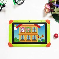 7 Inch Kids Android 8.1 Tablet, Tablet PC with Quad Core, 2 GB RAM 32 GB ROM, 1280 800 HD Tablet with Silicone Case, Dual Camera, Bluetooth, Wi-Fi and GPS (Green)