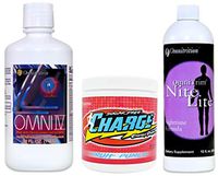Omnitrition Bundle *Trio* (Includes: Omni IV w/Glucosamine, Omni Sugar Free Fruit Punch Charge and OmniTrim Nite Lite)