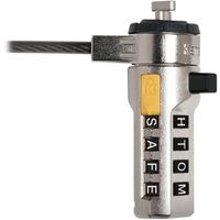 Kensington WordLock Portable Combination Laptop Lock - Combination Lock - Steel - 6 ft
