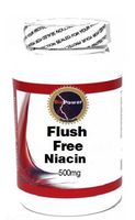 Flush Free Niacin 500mg 200 Capsules # BioPower Nutrition