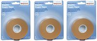 Walgreens Elastic Foam Tape, 1 Inch, 5 YDS, 1 Roll Water-Resistant (Pack of 3)