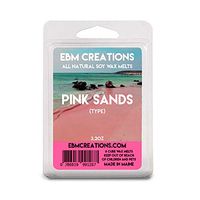 Scented All Natural Soy Wax Melts - 6 Pack Clamshell 3.2oz (Pink Sands (Type))