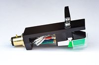 Headshell Cartridge Mount, Eliptical Stylus, Needle for Technics SL Q2, SL Q202, SL Q2K, SL Q3, SL Q303, SL Q33, SL Q33K, SL Q3K, SL H302, MADE IN ENGLAND