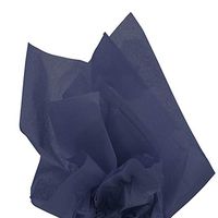 JAM PAPER Tissue Paper - Navy Blue - 10 Sheets/Pack