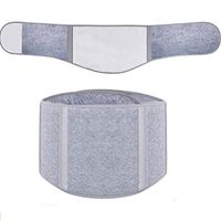 JDkilp Protection Stomach,Warm Stomach Belt,Palace Waist Cold Warm Protection Waist Men and Women Nursing Belly Artifact （Color: Grey） (Size : L)