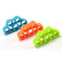 Majoxin Silicone Finger Stretcher Hand Gripper Forearm Wrist Training Resistance Band Muscle Power Training Ring Exerciser Trainer