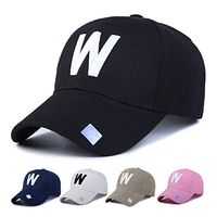 Lataw Baseball Hat Men and Women Fashion Unisex Adjustable Letter Solid Hip-Hop Mesh Shade Sun Protection Sport Travel Cap