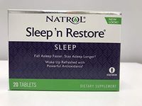 Natrol Sleep N Restore Sleep Support 20 Tablets (Pack of 6)