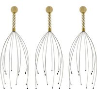 New 3 Pack Scalp Massager - Therapeutic Head Scratcher for Deep Relaxation