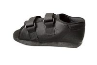 Medline Semi-Rigid Post-Op Shoes, Medium, Women, Black