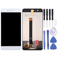 JUNXI Phone case Phone Cover for Huawei P10 Plus LCD Screen and Digitizer Full Assembly(Black) (Color : White)