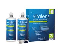 Vitalens Multipurpose Solution For Contact Lenses Travel Pack 2X50Ml