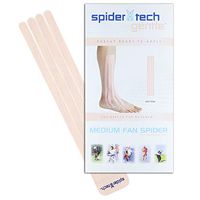SpiderTech Medium Fan Spider Pre-Cut [Gentle]. Water-Resistant, Latex-Free and Easy to use. Preferred by Athletes. Reduce Pain and Inflammation, Help re-Train Muscles, Enhanced Performance.