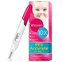iProven Pregnancy Test - 10 Pregnancy Tests - 99% Accurate on Cycle Day 1 - FMH-139-10