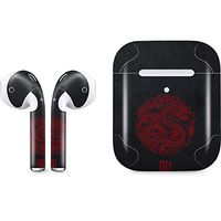 Skinit Decal Audio Skin for Apple AirPods with Wireless Charging Case - Officially Licensed Skinit Originally Designed Red Dragon Design