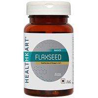 HealthKart Flaxseed Oil, 90 Capsules (Pack of 6)