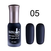 Nail Art Polish,Putars Fashion 12ml Matte Dull Nail Polish Fast Dry Long Lasting Nail Art Matte Nail Polish Gel (E)