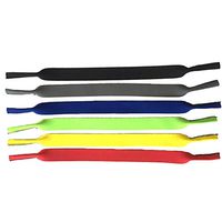 16.5 Inch Non-Slip Sunglasses Strap Adjustable Floating Eyewear Retainer and Neoprene Sunglasses Retainer Sport Straps Multicolor Unisex (6 Pcs)
